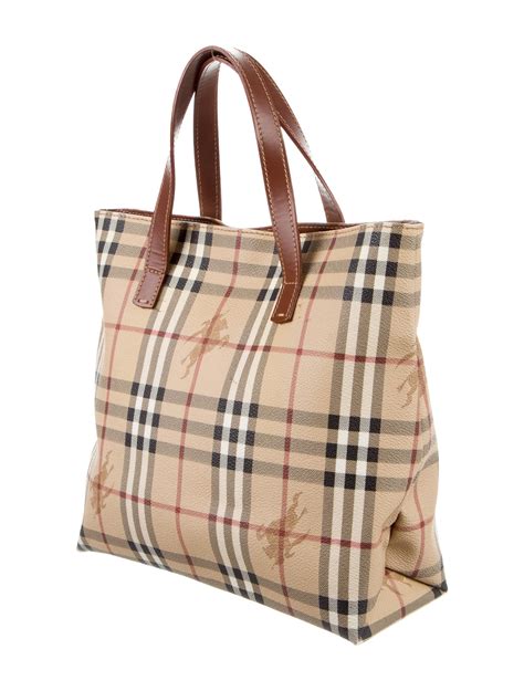 burberry haymarket check bucket|Burberry haymarket tote price.